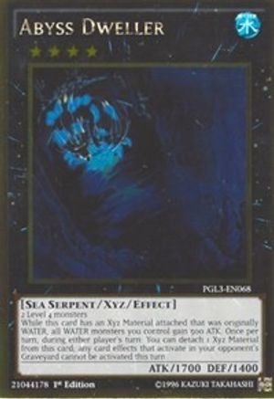 Abyss Dweller (PGL3-EN068) - Premium Gold: Infinite Gold 1st Edition Premium Gold: Infinite Gold Yugioh Single Squirtle Squad Card Shop.