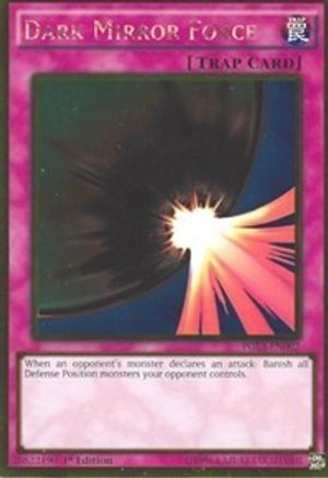 Dark Mirror Force (PGL3-EN092) - Premium Gold: Infinite Gold 1st Edition Premium Gold: Infinite Gold Yugioh Single Squirtle Squad Card Shop.