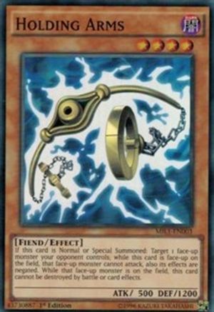 Holding Arms (MIL1-EN003) - Millennium Pack 1st Edition Millennium Pack Yugioh Single Squirtle Squad Card Shop.