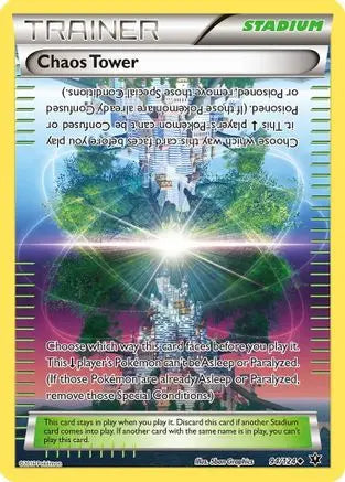 Chaos Tower 094 XY Fates Collide - Uncommon
