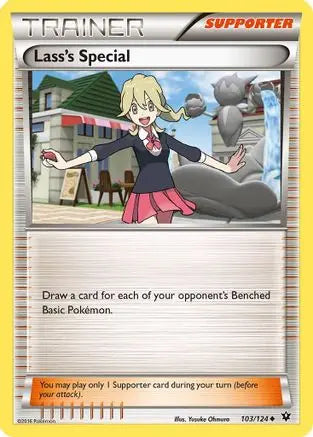 Lass's Special - Reverse Holofoil XY Fates Collide - Uncommon