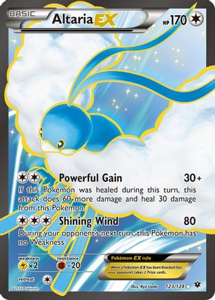 Pokémon TCG – Altaria EX 123/124 – XY Fates Collide – Full Art Ultra Rare