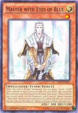 Master with Eyes of Blue (SHVI-EN021) - Shining Victories 1st Edition Shining Victories Yugioh Single Squirtle Squad Card Shop.