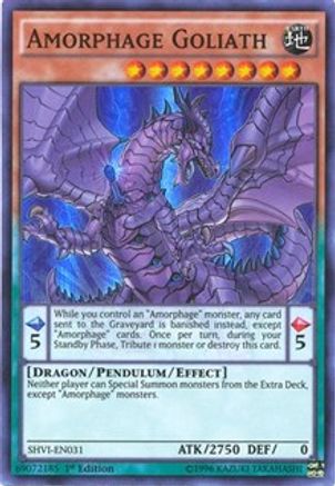 Amorphage Goliath (SHVI-EN031) - Shining Victories 1st Edition Shining Victories Yugioh Single Squirtle Squad Card Shop.