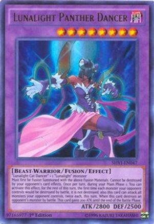 Lunalight Panther Dancer (SHVI-EN047) - Shining Victories Unlimited Shining Victories Yugioh Single Squirtle Squad Card Shop.