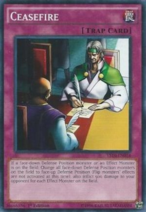 Ceasefire (YS16-EN034) - Starter Deck: Yuya 1st Edition Starter Deck: Yuya Yugioh Single Squirtle Squad Card Shop.