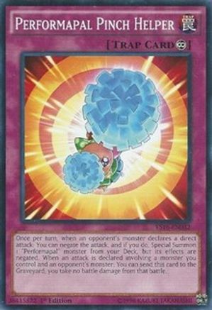 Performapal Pinch Helper (YS16-EN032) - Starter Deck: Yuya 1st Edition Starter Deck: Yuya Yugioh Single Squirtle Squad Card Shop.
