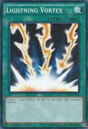 Lightning Vortex (YS16-EN026) - Starter Deck: Yuya 1st Edition Starter Deck: Yuya Yugioh Single Squirtle Squad Card Shop.