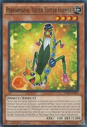 Performapal Teeter Totter Hopper (YS16-EN007) - Starter Deck: Yuya 1st Edition Starter Deck: Yuya Yugioh Single Squirtle Squad Card Shop.
