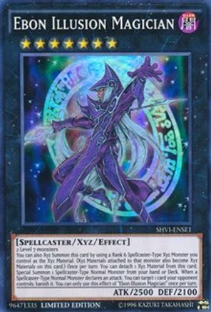 Ebon Illusion Magician (SHVI-ENSE1) - Shining Victories Limited Shining Victories Yugioh Single Squirtle Squad Card Shop.