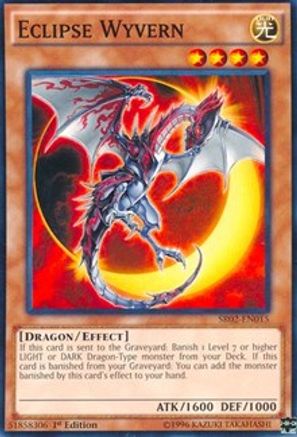 Eclipse Wyvern (SR02-EN015) - Structure Deck: Rise of the True Dragons 1st Edition Structure Deck: Rise of the True Dragons Yugioh Single Squirtle Squad Card Shop.