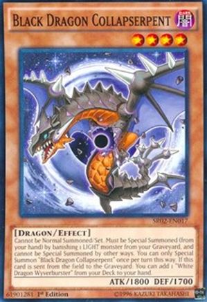 Black Dragon Collapserpent (SR02-EN017) - Structure Deck: Rise of the True Dragons 1st Edition Structure Deck: Rise of the True Dragons Yugioh Single Squirtle Squad Card Shop.