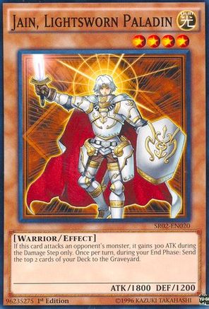 Jain, Lightsworn Paladin (SR02-EN020) - Structure Deck: Rise of the True Dragons 1st Edition Structure Deck: Rise of the True Dragons Yugioh Single Squirtle Squad Card Shop.