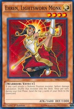 Ehren, Lightsworn Monk (SR02-EN021) - Structure Deck: Rise of the True Dragons 1st Edition Structure Deck: Rise of the True Dragons Yugioh Single Squirtle Squad Card Shop.