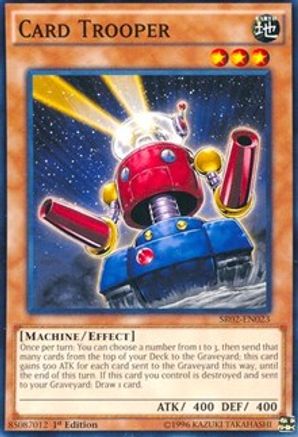 Card Trooper (SR02-EN023) - Structure Deck: Rise of the True Dragons 1st Edition Structure Deck: Rise of the True Dragons Yugioh Single Squirtle Squad Card Shop.