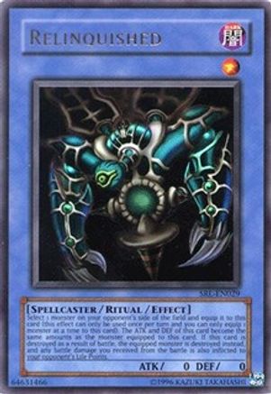 Relinquished (SRL-029) - Spell Ruler Unlimited Spell Ruler Yugioh Single Squirtle Squad Card Shop.