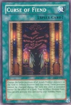 Curse of Fiend (SRL-032) - Spell Ruler Unlimited Spell Ruler Yugioh Single Squirtle Squad Card Shop.