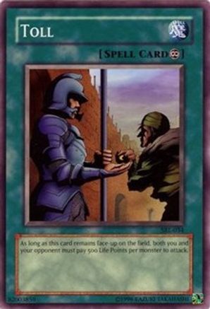 Toll (SRL-034) - Spell Ruler Unlimited Spell Ruler Yugioh Single Squirtle Squad Card Shop.