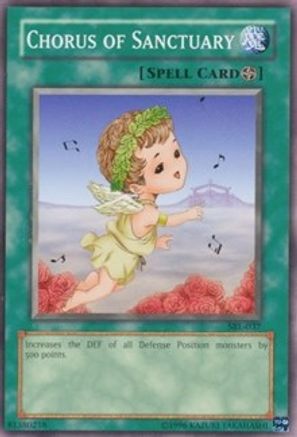 Chorus of Sanctuary (SRL-037) - Spell Ruler Unlimited Spell Ruler Yugioh Single Squirtle Squad Card Shop.