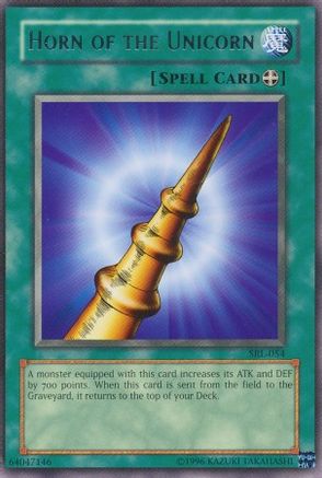 Horn of the Unicorn (SRL-054) - Spell Ruler Unlimited Spell Ruler Yugioh Single Squirtle Squad Card Shop.