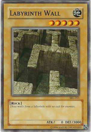 Labyrinth Wall (SRL-055) - Spell Ruler Unlimited Spell Ruler Yugioh Single Squirtle Squad Card Shop.