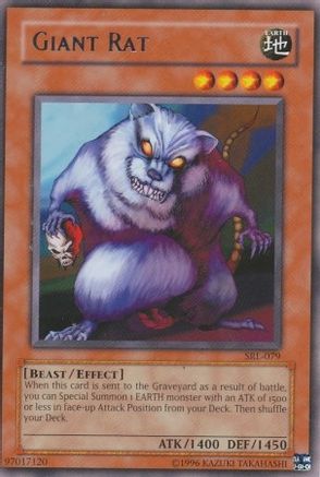 Giant Rat (SRL-079) - Spell Ruler Unlimited Spell Ruler Yugioh Single Squirtle Squad Card Shop.