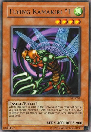 Flying Kamakiri #1 (SRL-091) - Spell Ruler Unlimited Spell Ruler Yugioh Single Squirtle Squad Card Shop.