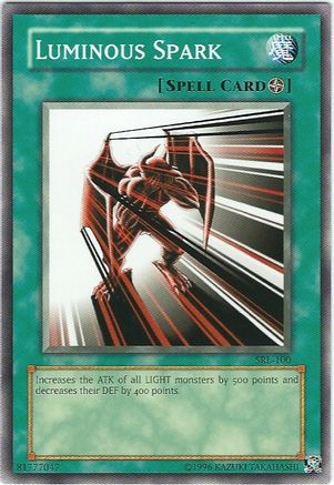Luminous Spark (SRL-100) - Spell Ruler Unlimited Spell Ruler Yugioh Single Squirtle Squad Card Shop.