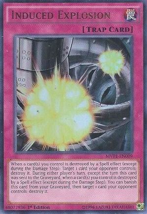 Induced Explosion (MVP1-EN009) - The Dark Side of Dimensions Movie Pack Unlimited The Dark Side of Dimensions Movie Pack Yugioh Single Squirtle Squad Card Shop.