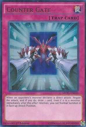 Counter Gate (MVP1-EN010) - The Dark Side of Dimensions Movie Pack 1st Edition The Dark Side of Dimensions Movie Pack Yugioh Single Squirtle Squad Card Shop.