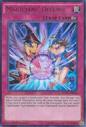 Magicians' Defense (MVP1-EN028) - The Dark Side of Dimensions Movie Pack Unlimited The Dark Side of Dimensions Movie Pack Yugioh Single Squirtle Squad Card Shop.