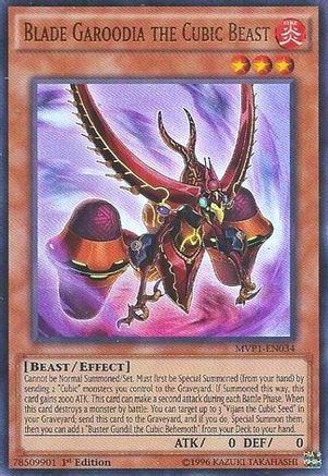 Blade Garoodia the Cubic Beast (MVP1-EN034) - The Dark Side of Dimensions Movie Pack 1st Edition The Dark Side of Dimensions Movie Pack Yugioh Single Squirtle Squad Card Shop.