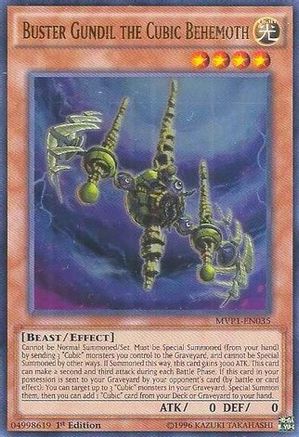 Buster Gundil the Cubic Behemoth (MVP1-EN035) - The Dark Side of Dimensions Movie Pack Unlimited The Dark Side of Dimensions Movie Pack Yugioh Single Squirtle Squad Card Shop.