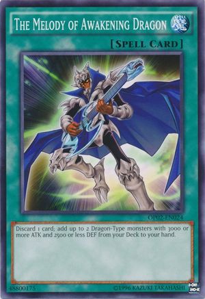 The Melody of Awakening Dragon (OP02-EN024) - OTS Tournament Pack 2 Unlimited OTS Tournament Pack 2 Yugioh Single Squirtle Squad Card Shop.