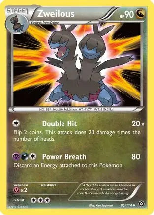 Zweilous/114 XY Steam Siege - Uncommon