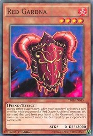 Red Gardna (TDIL-EN015) - The Dark Illusion 1st Edition The Dark Illusion Yugioh Single Squirtle Squad Card Shop.