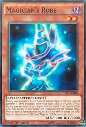 Magician's Robe (TDIL-EN018) - The Dark Illusion Unlimited The Dark Illusion Yugioh Single Squirtle Squad Card Shop.
