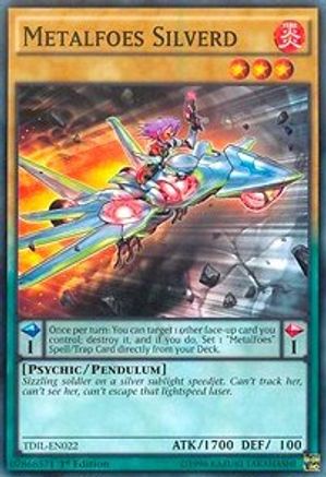 Metalfoes Silverd (TDIL-EN022) - The Dark Illusion Unlimited The Dark Illusion Yugioh Single Squirtle Squad Card Shop.