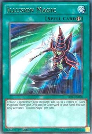 Illusion Magic (TDIL-EN058) - The Dark Illusion 1st Edition The Dark Illusion Yugioh Single Squirtle Squad Card Shop.