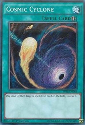 Cosmic Cyclone (TDIL-EN065) - The Dark Illusion 1st Edition The Dark Illusion Yugioh Single Squirtle Squad Card Shop.