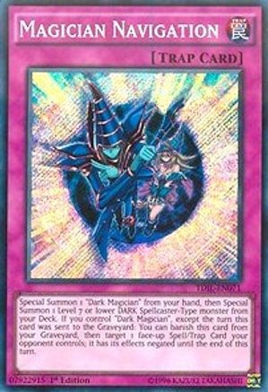 Magician Navigation (TDIL-EN071) - The Dark Illusion 1st Edition The Dark Illusion Yugioh Single Squirtle Squad Card Shop.