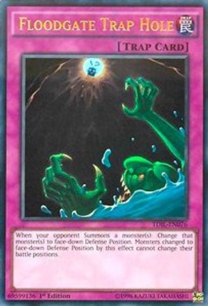 Floodgate Trap Hole (TDIL-EN076) - The Dark Illusion 1st Edition The Dark Illusion Yugioh Single Squirtle Squad Card Shop.