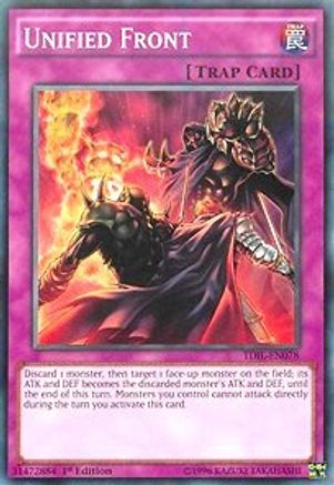 Unified Front (TDIL-EN078) - The Dark Illusion 1st Edition The Dark Illusion Yugioh Single Squirtle Squad Card Shop.