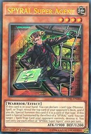 SPYRAL Super Agent (TDIL-EN086) - The Dark Illusion 1st Edition The Dark Illusion Yugioh Single Squirtle Squad Card Shop.