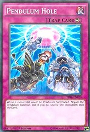 Pendulum Hole (TDIL-EN079) - The Dark Illusion 1st Edition The Dark Illusion Yugioh Single Squirtle Squad Card Shop.