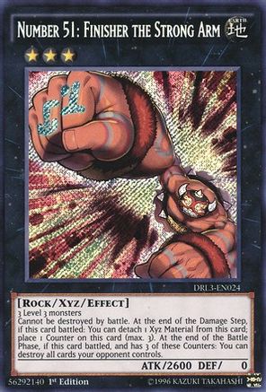 Number 51: Finisher the Strong Arm (DRL3-EN024) - Dragons of Legend: Unleashed 1st Edition Dragons of Legend: Unleashed Yugioh Single Squirtle Squad Card Shop.