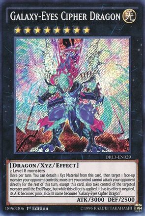 Galaxy-Eyes Cipher Dragon (DRL3-EN029) - Dragons of Legend: Unleashed 1st Edition Dragons of Legend: Unleashed Yugioh Single Squirtle Squad Card Shop.
