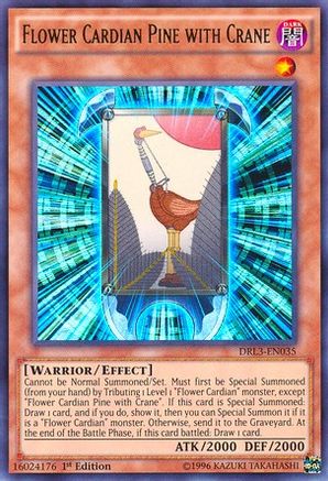Flower Cardian Pine with Crane (DRL3-EN035) - Dragons of Legend: Unleashed 1st Edition Dragons of Legend: Unleashed Yugioh Single Squirtle Squad Card Shop.
