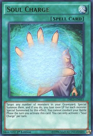 Soul Charge (DRL3-EN051) - Dragons of Legend: Unleashed 1st Edition Dragons of Legend: Unleashed Yugioh Single Squirtle Squad Card Shop.