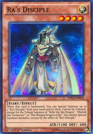 Ra's Disciple (DRL3-EN052) - Dragons of Legend: Unleashed 1st Edition Dragons of Legend: Unleashed Yugioh Single Squirtle Squad Card Shop.